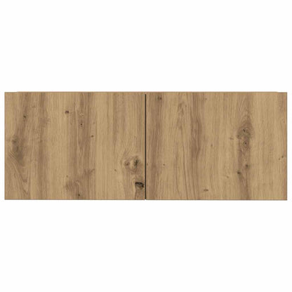 vidaXL 7 Piece TV Cabinet Set Wall-mounted Artisan Oak Engineered Wood