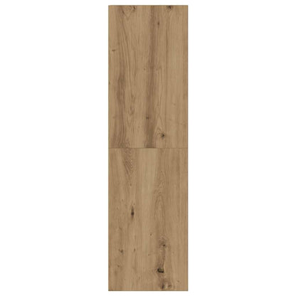 vidaXL 7 Piece TV Cabinet Set Wall-mounted Artisan Oak Engineered Wood