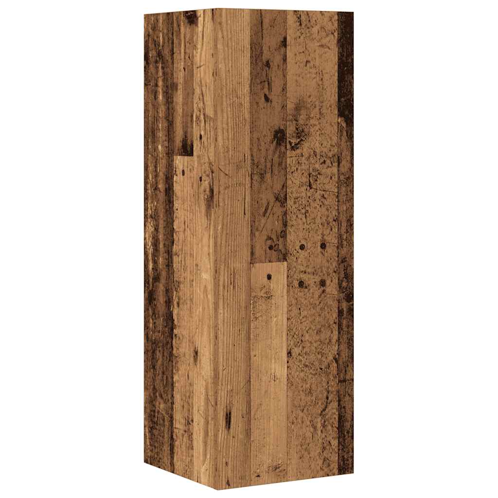 vidaXL 4 Piece TV Cabinet Set Wall-mounted Old Wood Engineered Wood