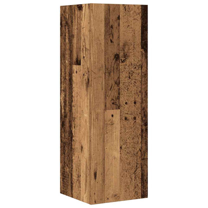 vidaXL 4 Piece TV Cabinet Set Wall-mounted Old Wood Engineered Wood