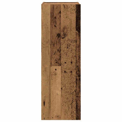 vidaXL 4 Piece TV Cabinet Set Wall-mounted Old Wood Engineered Wood