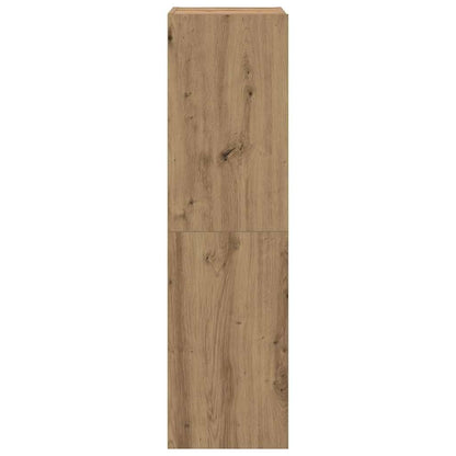 vidaXL 4 Piece TV Cabinet Set Wall-mounted Artisan Oak Engineered Wood