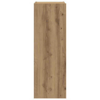vidaXL 4 Piece TV Cabinet Set Wall-mounted Artisan Oak Engineered Wood