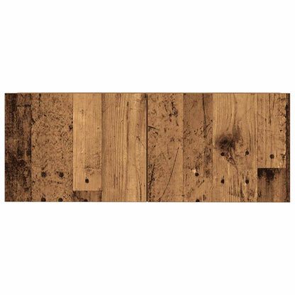 vidaXL 4 Piece TV Cabinet Set Wall-mounted Old Wood Engineered Wood