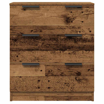 vidaXL Sideboards 3 pcs Old Wood 60x30x70 cm Engineered Wood
