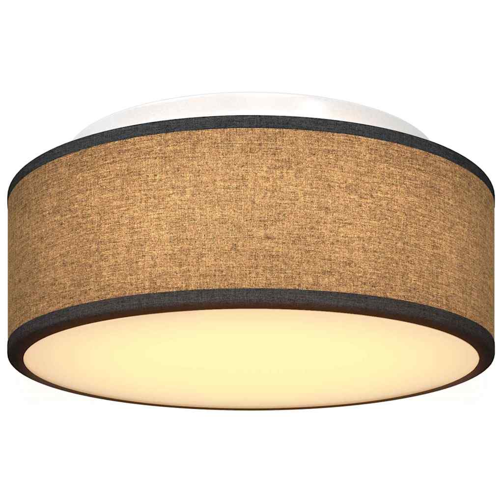vidaXL Ceiling Lamp with Spotlights Black 30 x 30 x 13.5 cm Fabric