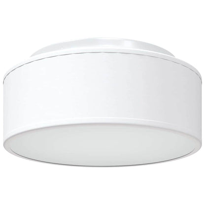 vidaXL Ceiling Lamp with Spotlights White 30 x 30 x 13.5 cm Fabric