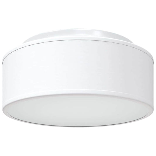 vidaXL Ceiling Lamp with Spotlights White 30 x 30 x 13.5 cm Fabric