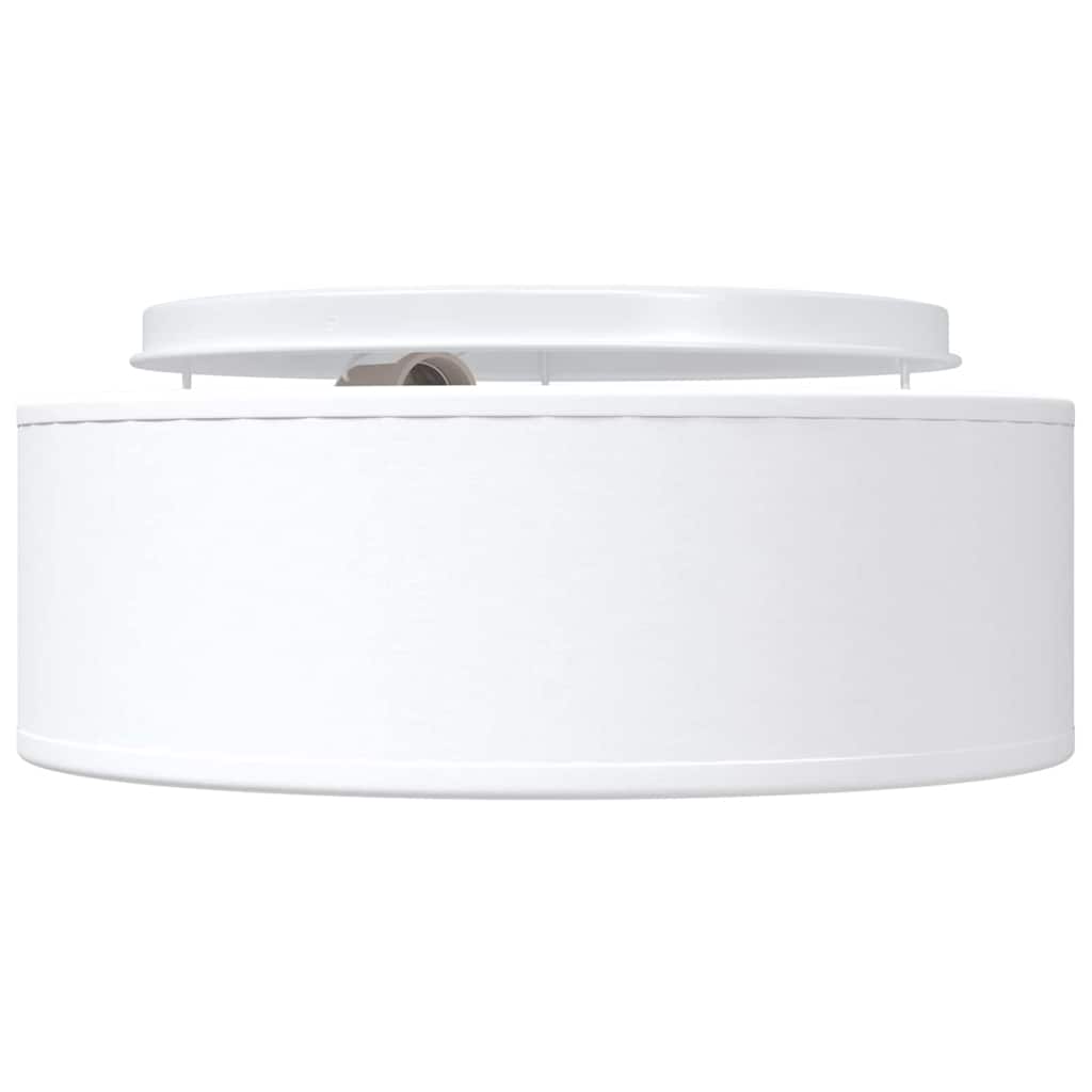 vidaXL Ceiling Lamp with Spotlights White 30 x 30 x 13.5 cm Fabric