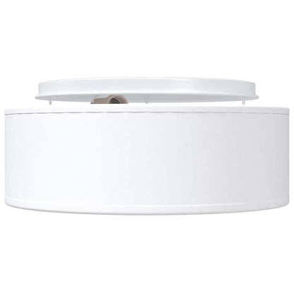 vidaXL Ceiling Lamp with Spotlights White 30 x 30 x 13.5 cm Fabric