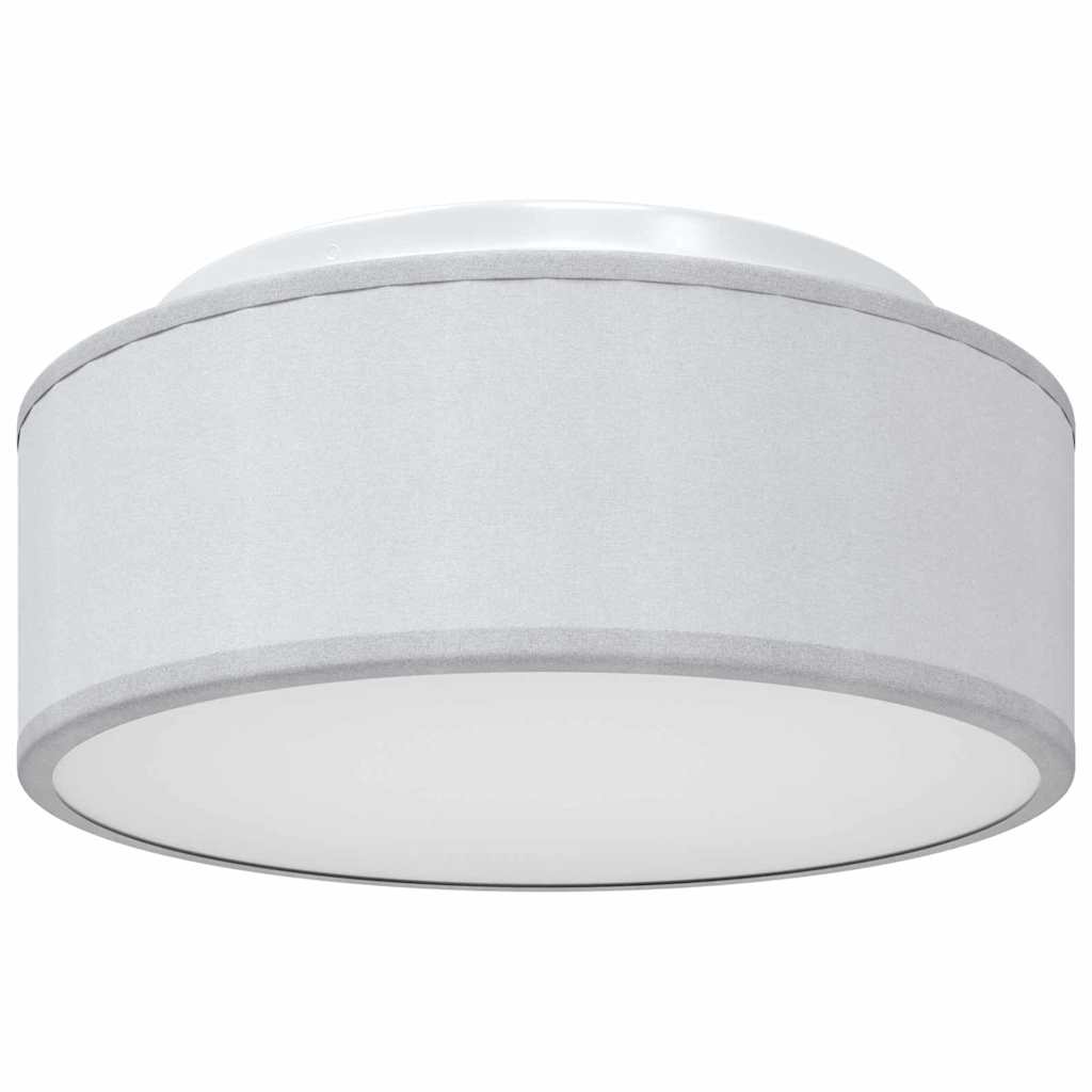 vidaXL Ceiling Lamp with Spotlights Grey 30 x 30 x 13.5 cm Fabric