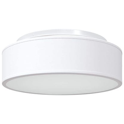 vidaXL Ceiling Lamp with Spotlights White 38 x 38 x 13.5 cm Fabric