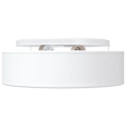 vidaXL Ceiling Lamp with Spotlights White 38 x 38 x 13.5 cm Fabric
