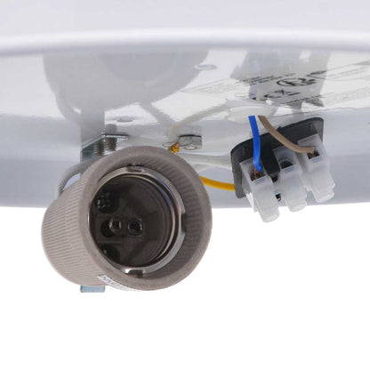 vidaXL Ceiling Lights with Starry Lampshade Taupe Ø 30 cm Fabric E27