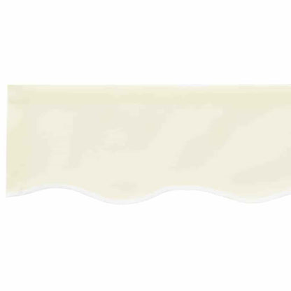 vidaXL Awning Replacement Fabric Cream 3 x 2 m Polyester