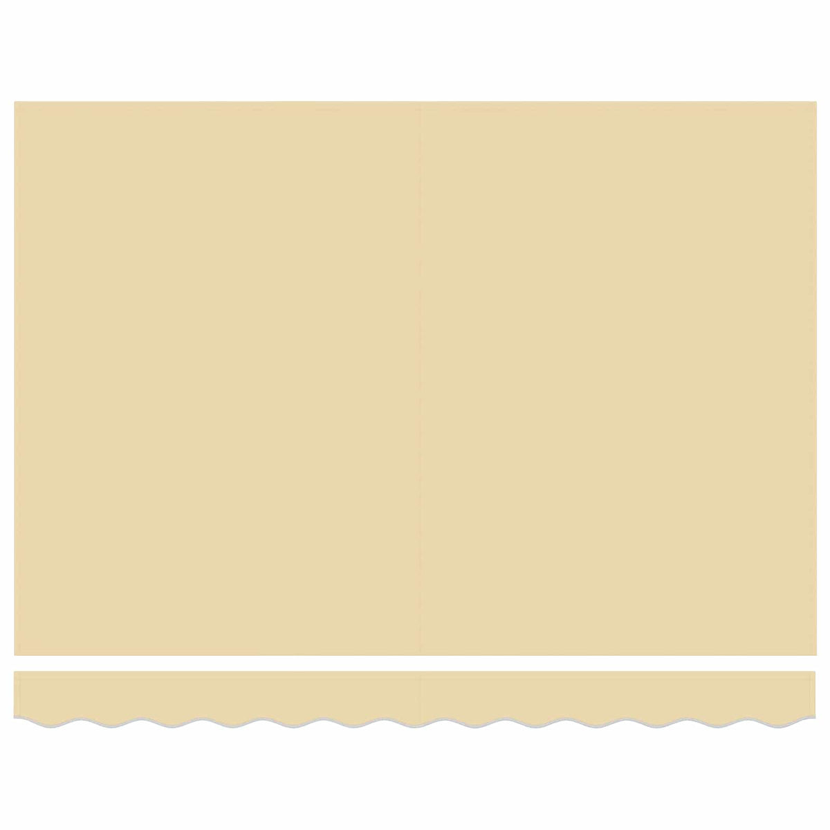 vidaXL Awning Canopy Replacement for 3.5x2 m Cream Polyester