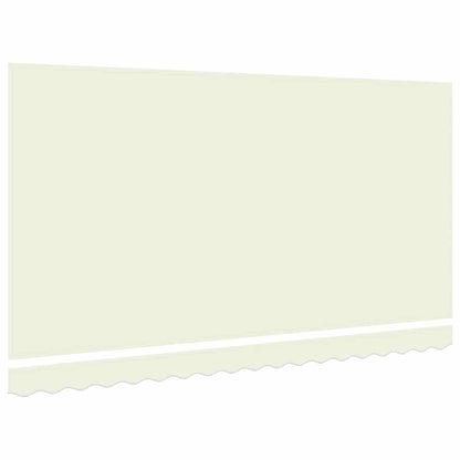 vidaXL Awning Replacement Fabric Cream 4 x 2 m Polyester