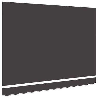 vidaXL Awning Canopy Replacement for 2.5x2 m Anthracite Polyester