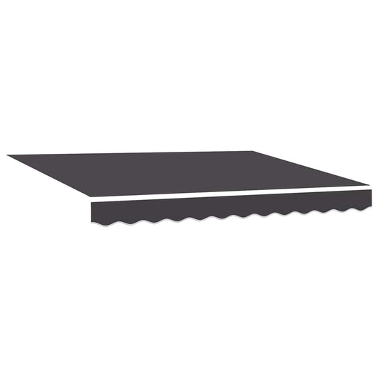 vidaXL Awning Replacement Fabric Anthracite 3.5 x 2 m Polyester