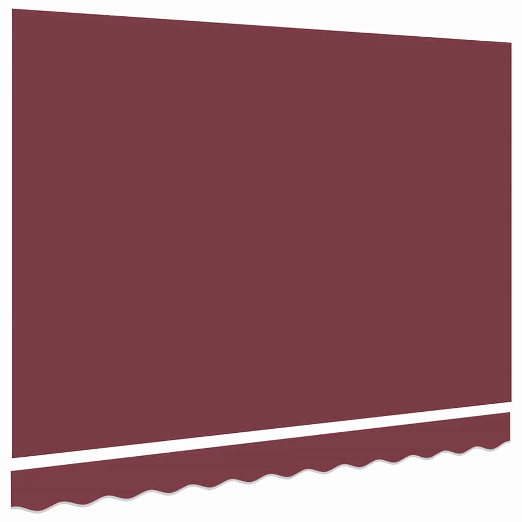 vidaXL Awning Replacement Fabric Burgundy Red 3.5 x 2 m Polyester