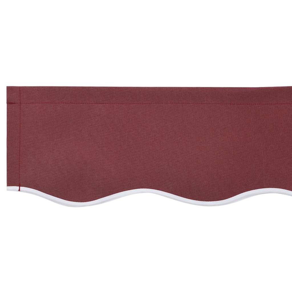 vidaXL Awning Replacement Fabric Burgundy Red 4 x 2 m Polyester
