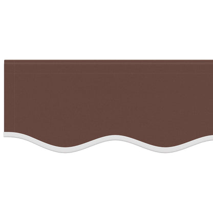 vidaXL Awning Canopy Replacement for 2.5x2 m Brown Polyester