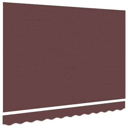vidaXL Awning Replacement Fabric Brown 2.5 x 2 m Polyester