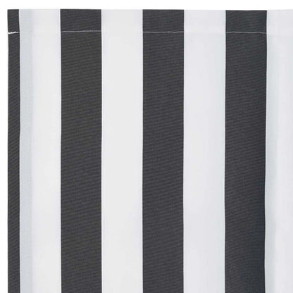 vidaXL Awning Replacement Fabric Anthracite and White 3.5 x 2 m