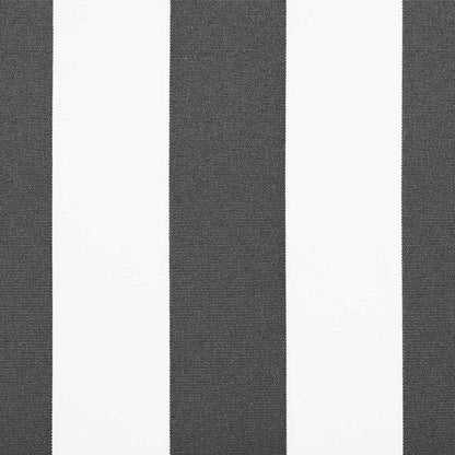 vidaXL Awning Replacement Fabric Anthracite and White 3.5 x 2 m