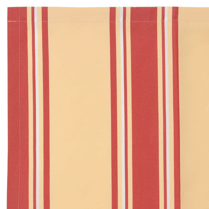 vidaXL Awning Replacement Fabric Yellow and Orange 2.5 x 2 m Polyester