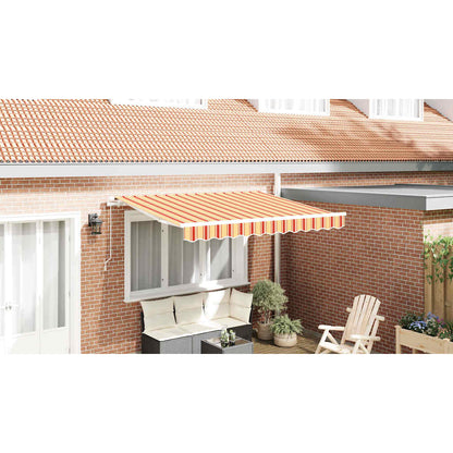 vidaXL Awning Replacement Fabric Multicolour 2.5 x 2 m Polyester