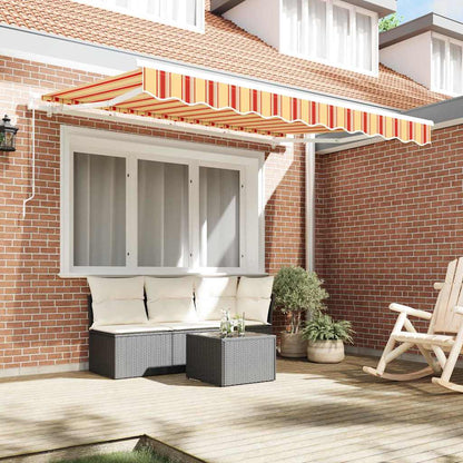 vidaXL Awning Replacement Fabric Multicolour 3.5 x 2 m Polyester