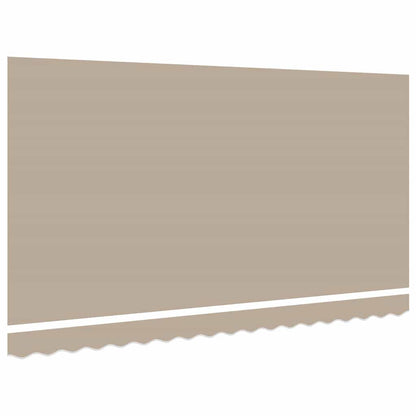 vidaXL Awning Replacement Fabric Beige 4 x 2 m Polyester