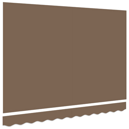vidaXL Awning Canopy Replacement for 3.5x2.5 m Beige Polyester
