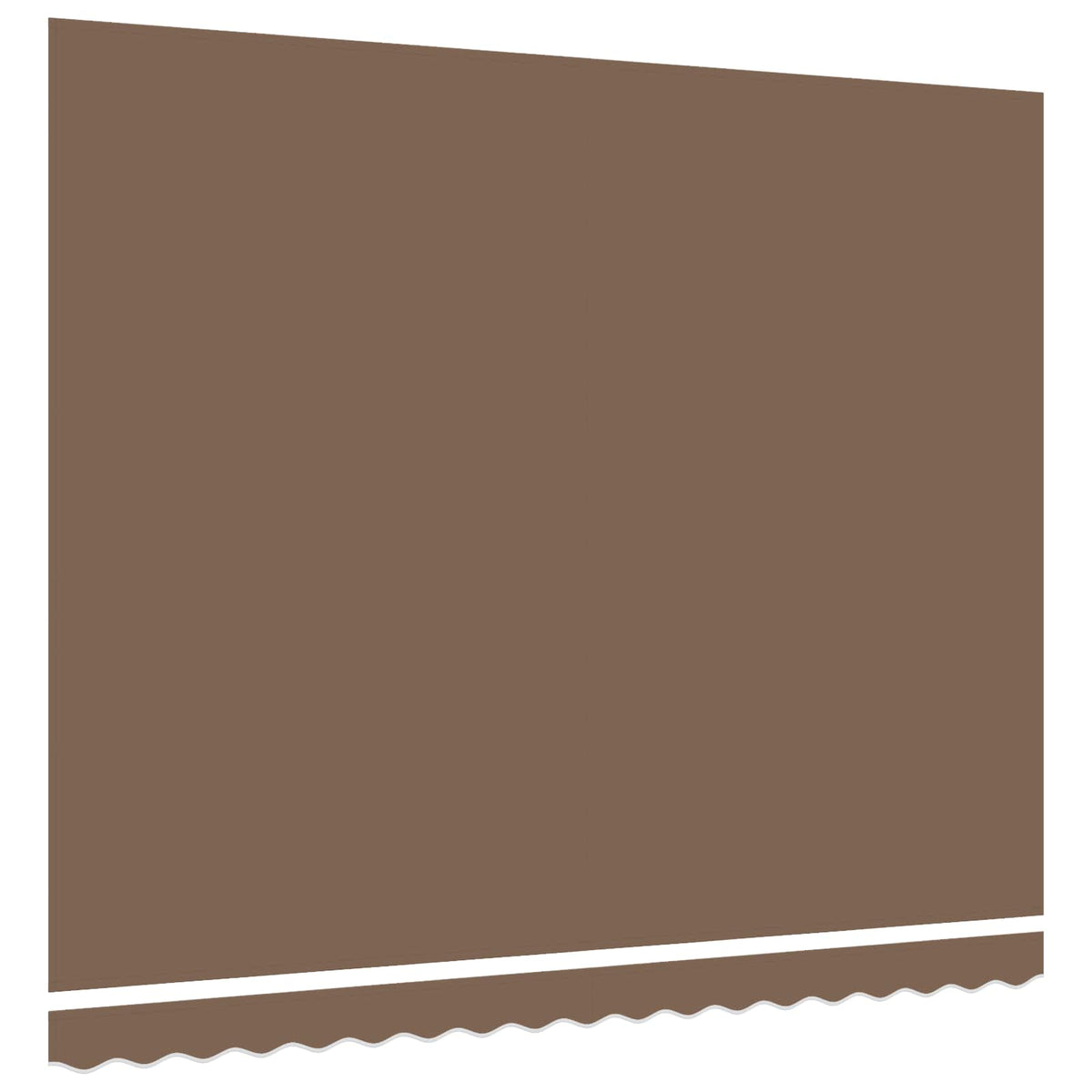 vidaXL Awning Canopy Replacement for 4x3 m Beige Polyester