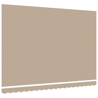 vidaXL Awning Replacement Fabric Beige 430 x 345 cm Polyester
