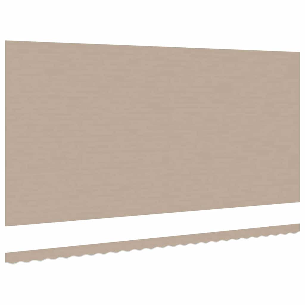 vidaXL Awning Replacement Fabric Beige 6 x 3 m Polyester