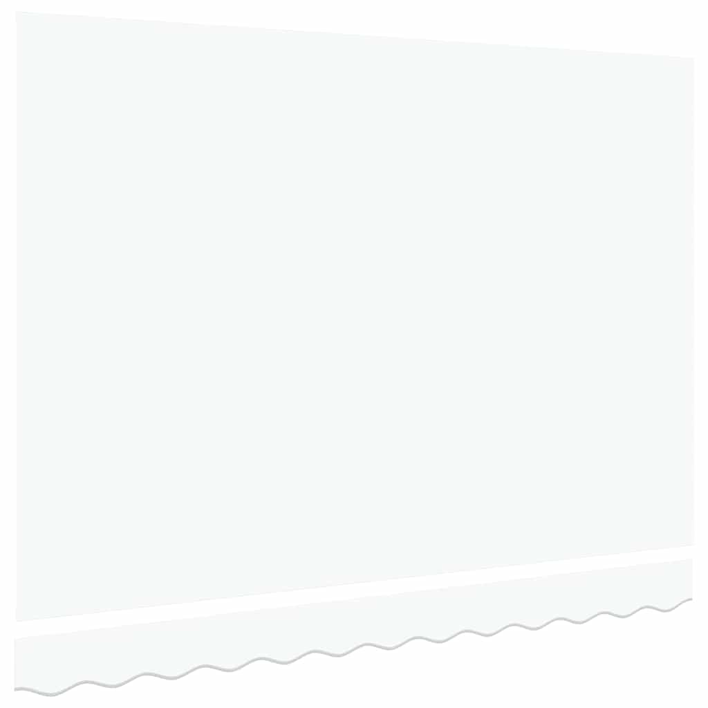 vidaXL Awning Replacement Fabric White 3.5 x 2 m Polyester