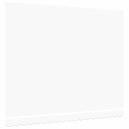 vidaXL Awning Replacement Fabric White 4 x 3 m Polyester