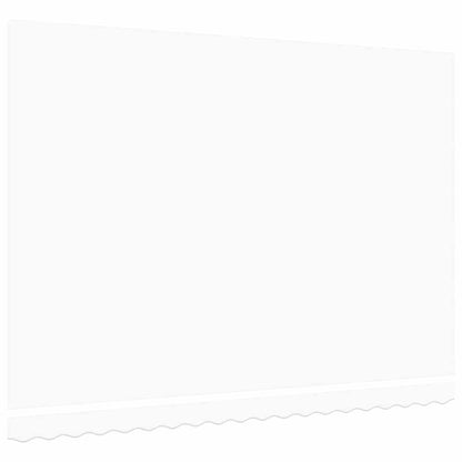 vidaXL Awning Replacement Fabric White 4.5 x 3 m Polyester