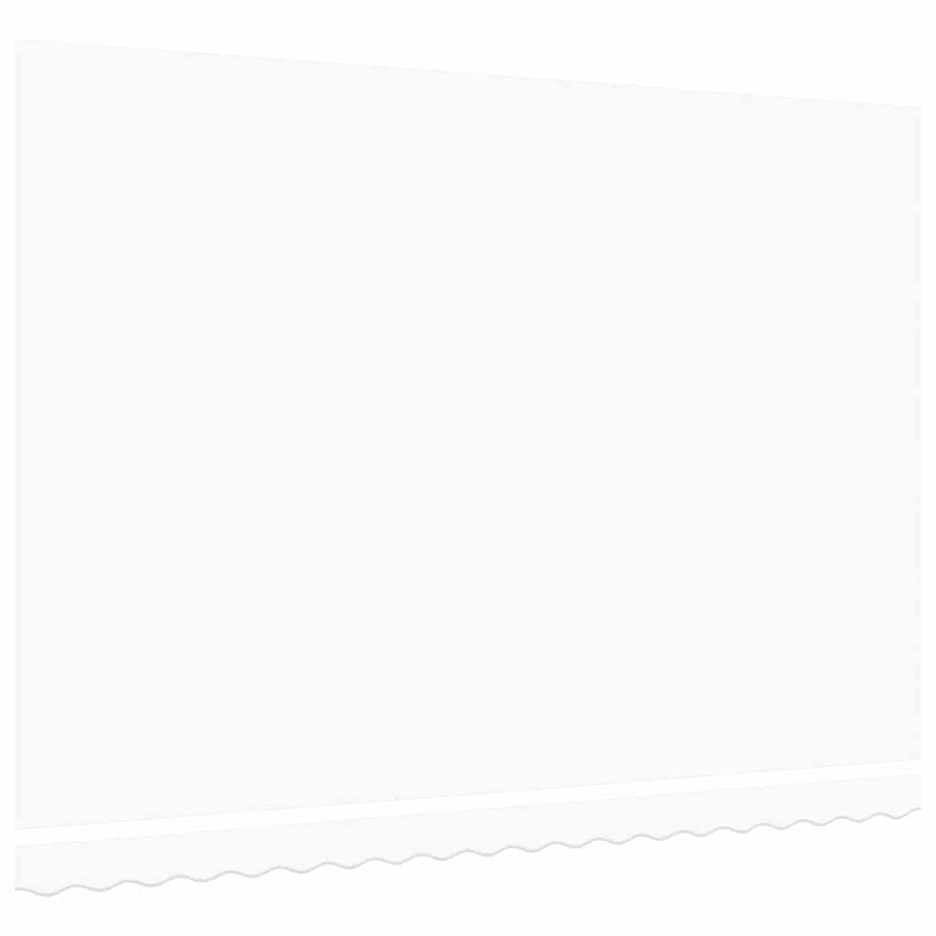vidaXL Awning Replacement Fabric White 4.5 x 3 m Polyester
