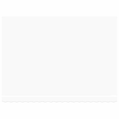 vidaXL Awning Replacement Fabric White 4.5 x 3 m Polyester