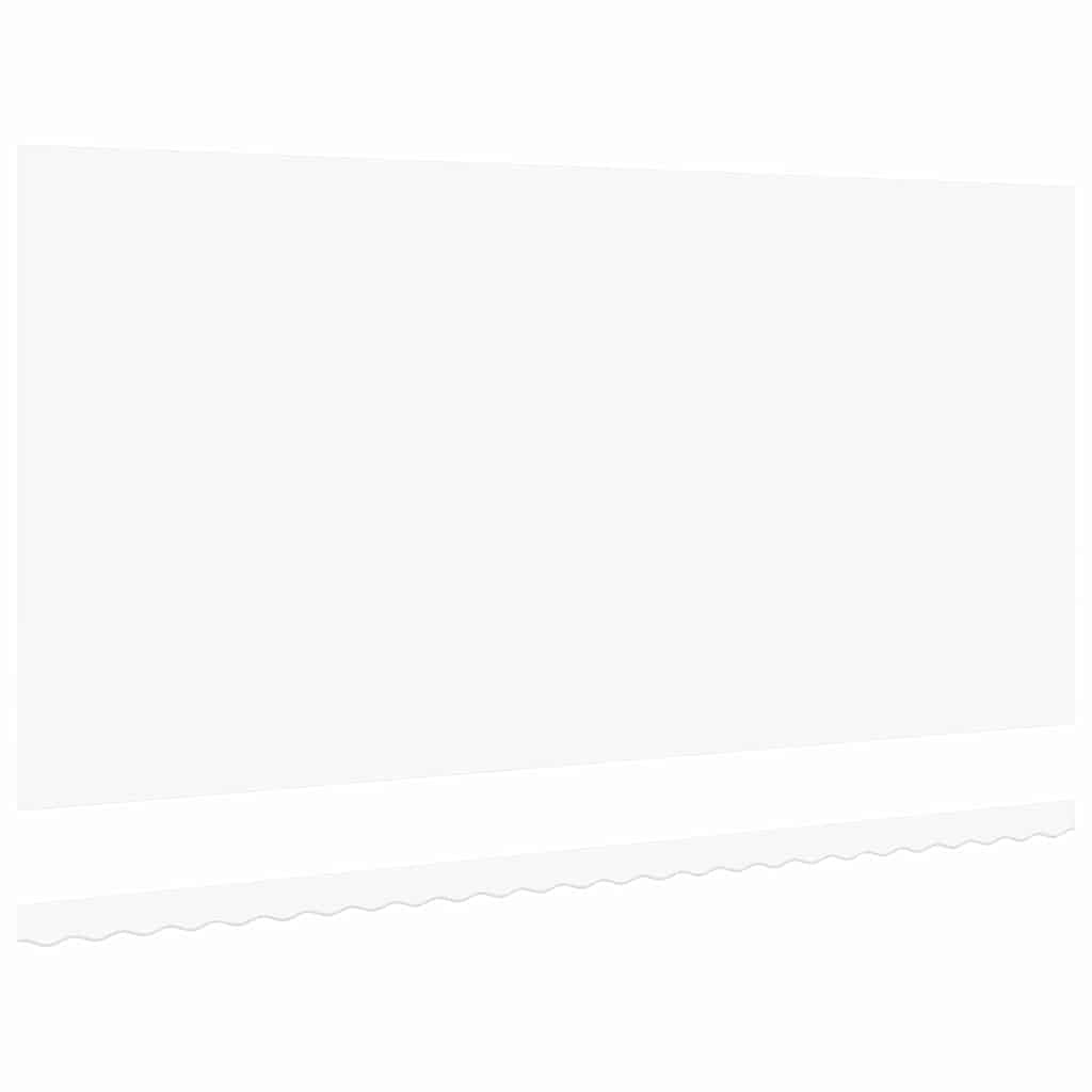 vidaXL Awning Replacement Fabric White 600 x 300 cm Canvas