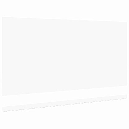 vidaXL Awning Replacement Fabric White 600 x 300 cm Canvas