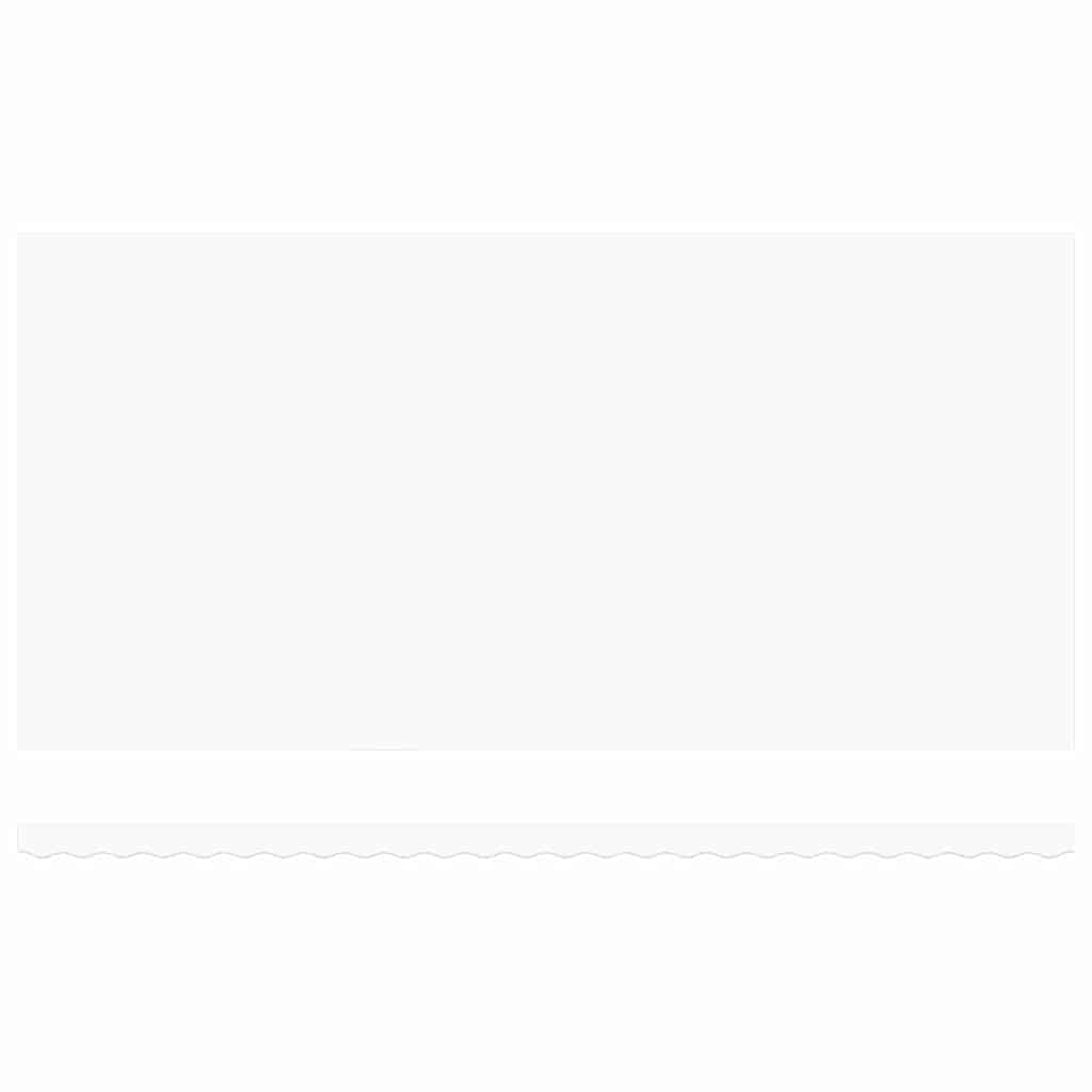 vidaXL Awning Replacement Fabric White 600 x 300 cm Canvas
