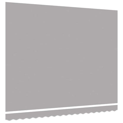 vidaXL Awning Replacement Fabric Light Grey 4 x 3.5 m Polyester
