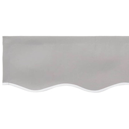 vidaXL Awning Replacement Fabric Light Grey 5 x 3 m Polyester