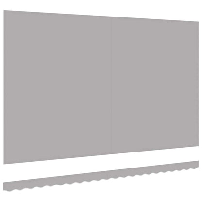 vidaXL Awning Replacement Fabric Light Grey 5 x 3 m Polyester