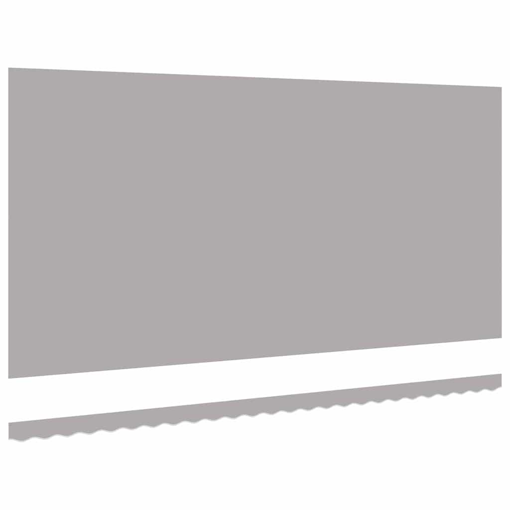 vidaXL Awning Replacement Fabric Light Grey 6 x 3 m Polyester