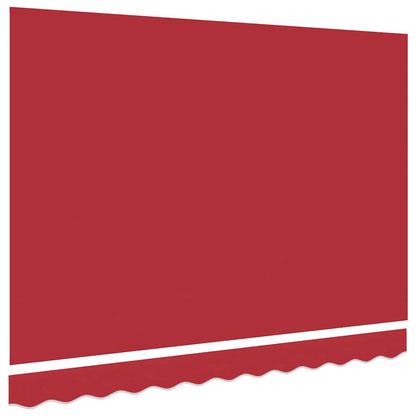 vidaXL Awning Replacement Fabric Red 3 x 2.5 m Polyester